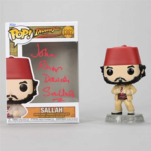 John Rhys-Davies Autographed Indiana Jones Sallah POP Vinyl #1352