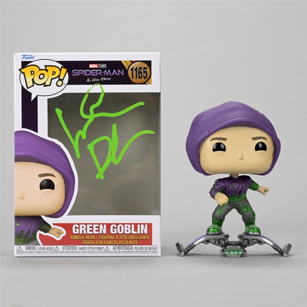 Willem Dafoe Autographed Funko Spider-Man No Way Home Green Goblin #1165 Pop! Vinyl Figure