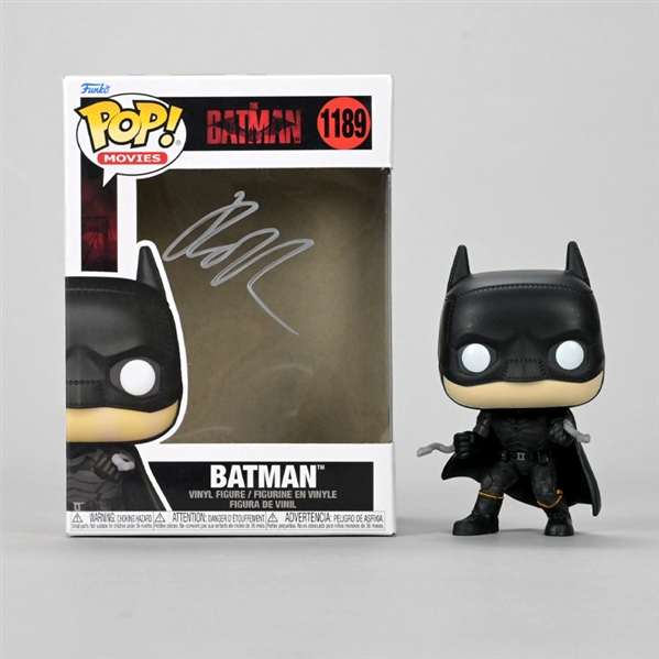  Robert Pattinson Autographed Funko 2022 The Batman #1189 Pop! Vinyl Figure