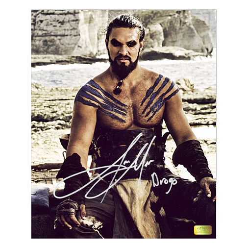 Jason Momoa Autographed Game of Thrones Nomad 8x10 Photo