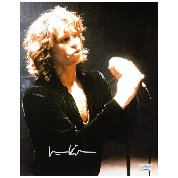 Val Kilmer Autographed The Doors 8x10 Photo