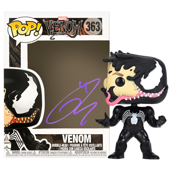 Tom Hardy Autographed Venom POP Vinyl Figure #363