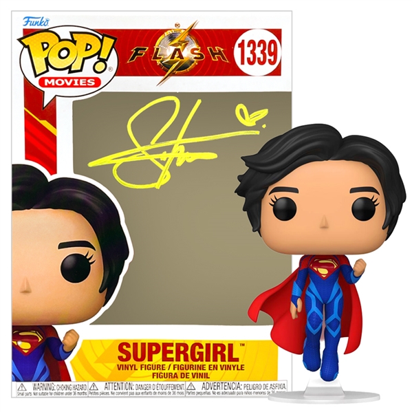 Sasha Calle Autographed Funko 2023 The Flash Supergirl Pop Vinyl Figure #1339 