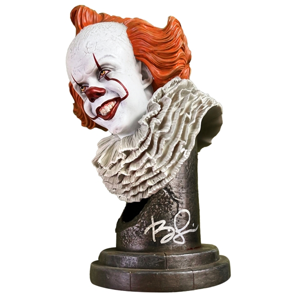 Bill Skarsgård Autographed Legends in 3-Dimensions IT Pennywise 1:2 Scale 10" Bust