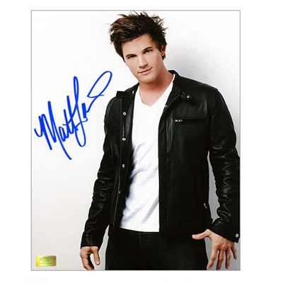 Matt Lanter Autographed 8×10 Jacket Photo