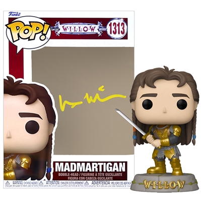  Val Kilmer Autographed Willow Madmartigan POP Vinyl #1313 Celebrity Authentics Exclusive