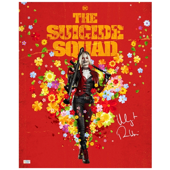   Margot Robbie Autographed The Suicide Squad Harley Quinn 16×20 Photo