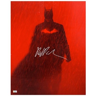 Robert Pattinson Autographed 2022 The Batman I Am The Night 16x20 Photo