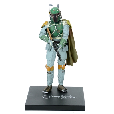  Jeremy Bulloch Autographed Kotobukiya Star Wars The Empire Strikes Back Boba Fett Cloud City ArtFX Statue