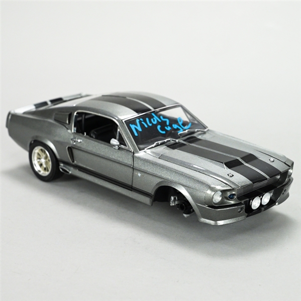 Lot Detail - Nicolas Cage Autographed Greenlight 1967 Ford Mustang ...