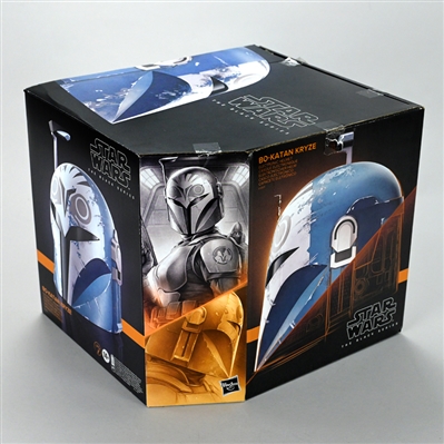  Katee Sackhoff Autographed Star Wars The Mandalorian The Black Series Bo Katan Kryze Premium Electronic Helmet