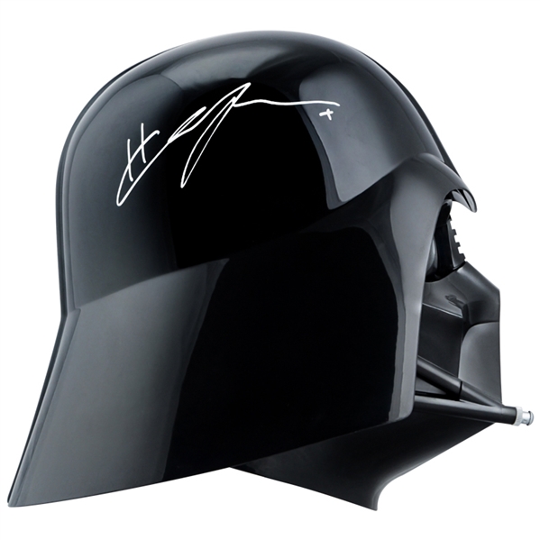 Hayden Christensen Autographed Star Wars Darth Vader Screen Accurate 1:1 Scale Helmet