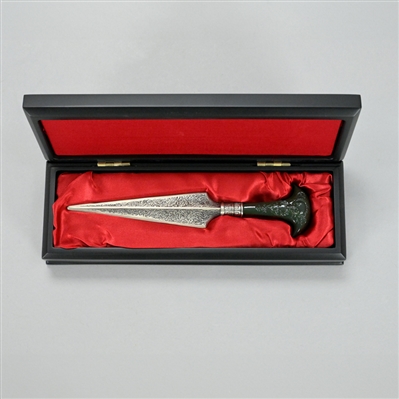 Helena Bonham Carter Autographed Harry Potter Bellatrix Lestrange Dagger Box with Inscription