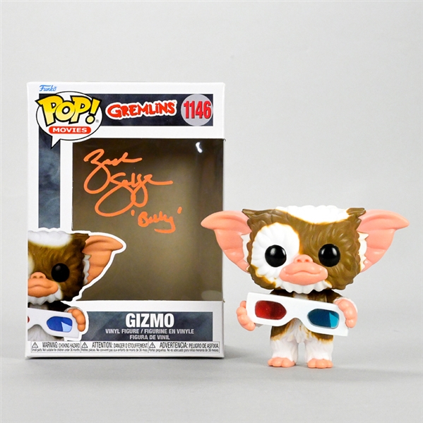 Zach Galligan Autographed Gremlins Gizmo POP Vinyl #1146 with Billy Inscription