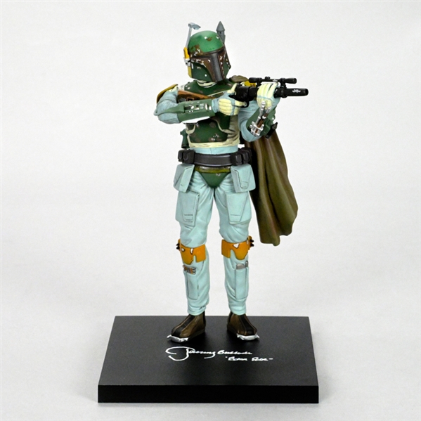 Jeremy Bulloch Autographed Kotobukiya Star Wars The Empire Strikes Back Boba Fett Cloud City ArtFX Statue