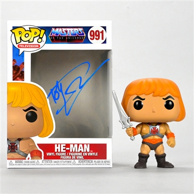 Dolph Lundgren Autographed Masters of the Universe He-Man #991 Pop! Vinyl Figure