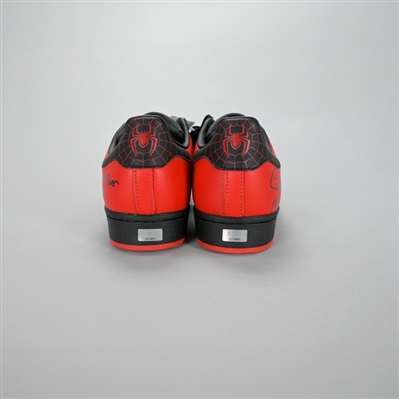 Shameik Moore Autographed Adidas Marvel's Spider-Man: Miles Morales Superstar Shoes with Inscriptions