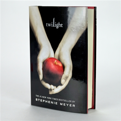 Robert Pattinson Autographed Stephanie Meyer's Twilight Hardcover Book