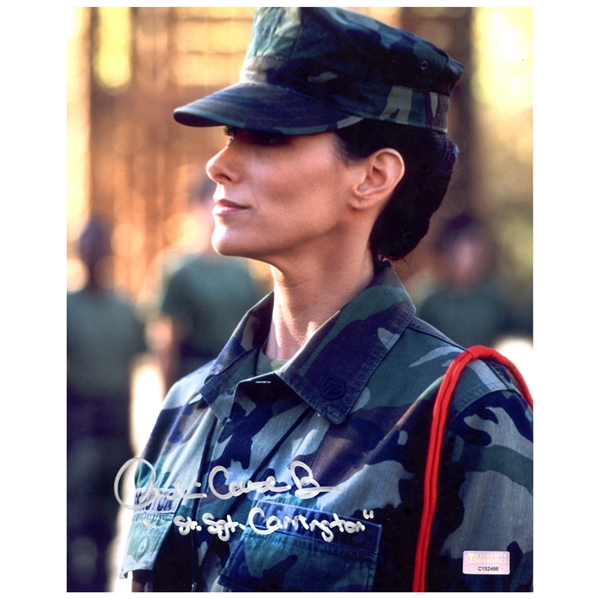 Julie Caitlin Brown Autographed JAG Staff Sergeant Carrington 8x10 Photo
