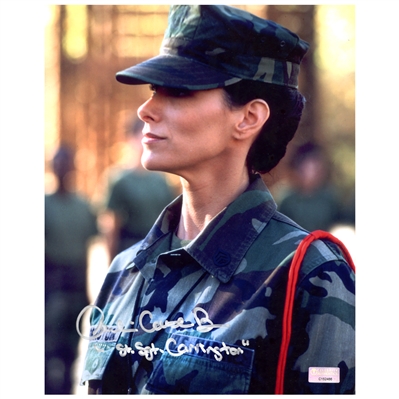 Julie Caitlin Brown Autographed JAG Staff Sergeant Carrington 8x10 Photo