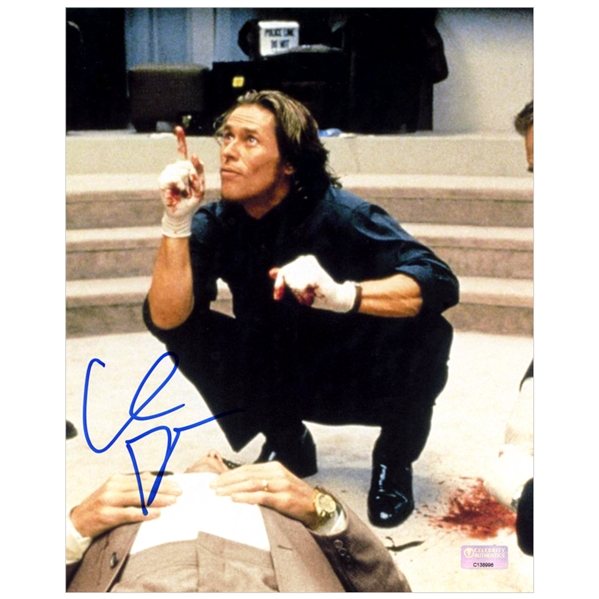 Willem Dafoe Autographed 1999 The Boondock Saints Paul Smecker 8x10 Photo