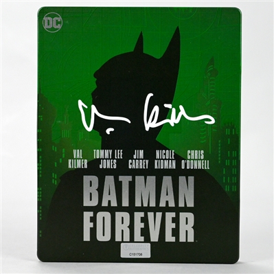 Val Kilmer Rare Autographed Batman Forever Ultimate Collector's Edition 4K Steelbook Region Free DVD Set