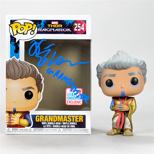 Jeff Goldblum Autographed 2017 Thor Ragnarok Grandmaster Funko Fall Convention Exclusive POP Vinyl #254