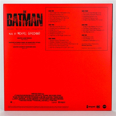 Robert Pattinson Autographed The Batman Original Motion Picture Soundtrack 3XLP
