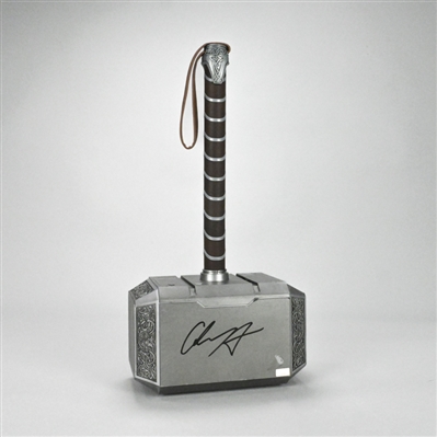 Chris Hemsworth Autographed Thor Mjolnir 1:1 Scale Prop Replica Hammer