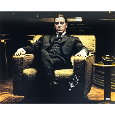 Al Pacino Autographed The Godfather: Part II Michael Corleone 16x20 Photo