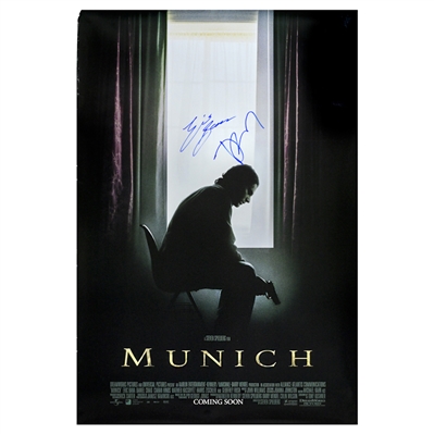 Daniel Craig & Eric Bana Autographed Munich Original 27x40 Double-Sided Movie Poster