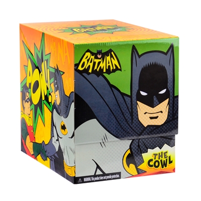  Adam West Autographed 1:1 Scale Classic 1966 Batman Cowl with Display Case