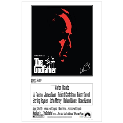 Al Pacino Autographed The Godfather: Part I 16x24 Movie Poster