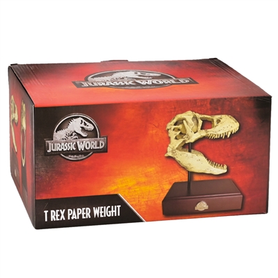 Laura Dern, Jeff Goldblum, Sam Neill Autographed 1993 Jurassic Park T-Rex Resin Replica Skull