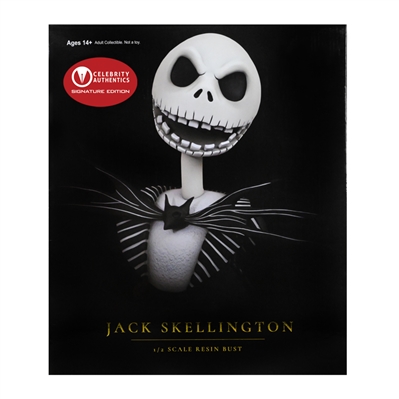 Chris Sarandon Autographed Nightmare Before Christmas Legends in 3D Jack Skellington 1:2 Scale Bust