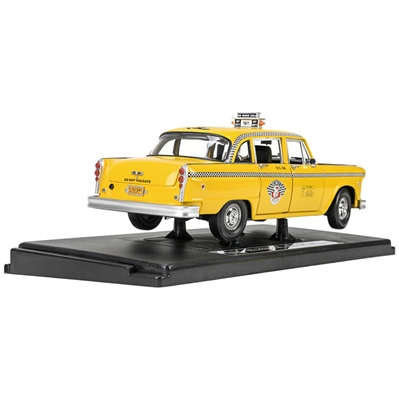 Robert De Niro Autographed 1976 Taxi Driver 1:18 Scale Yellow Die-Cast New York City Checker Taxi Cab