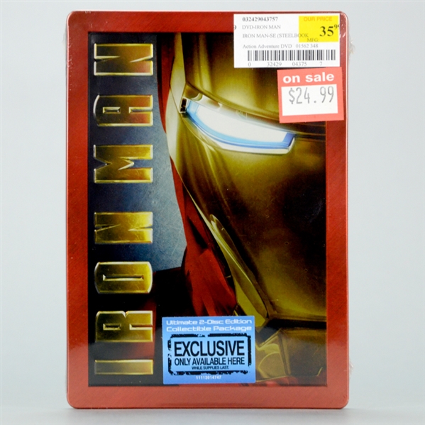 Iron Man Steelbook DVD