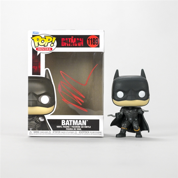  Robert Pattinson Autographed Funko 2022 The Batman #1189 Pop! Vinyl Figure