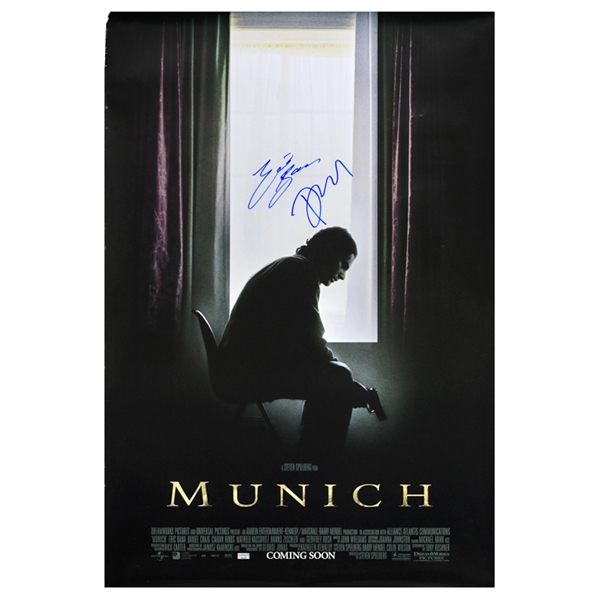 Daniel Craig & Eric Bana Autographed Munich Original 27x40 Double-Sided Movie Poster