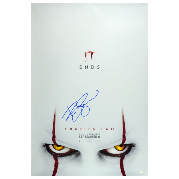 Bill Skarsgård Autographed IT Chapter Two Original 27x40 Double-Sided Movie Poster  