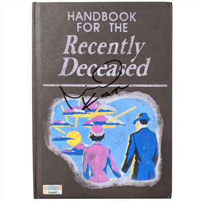 Michael Keaton Autographed Beetlejuice Handbook for the Recently Deceased