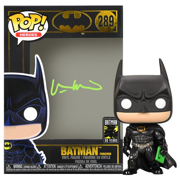 Val Kilmer Autographed Batman Forever 80th Anniversary POP Vinyl #289