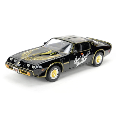 Burt Reynolds Autographed Exclusive Smokey and the Bandit II 1:18 Scale Die-Cast Pontiac Trans Am