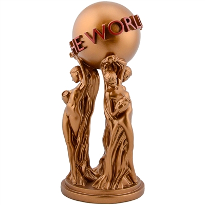 Al Pacino Autographed Scarface Tony Montana The World is Yours Statue