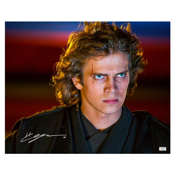 Hayden Christensen Autographed Star Wars Anakin Skywalker 16x20 Photo