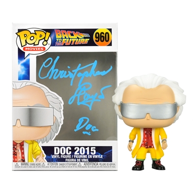 Christopher Lloyd Autographed Back to The Future 2015 Doc POP Vinyl #960