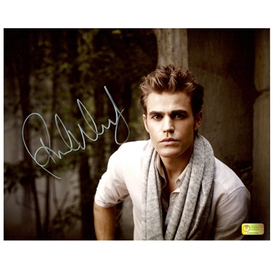 Paul Wesley Autographed Vampire Diaries Stefan Salvatore 8x10 Photo