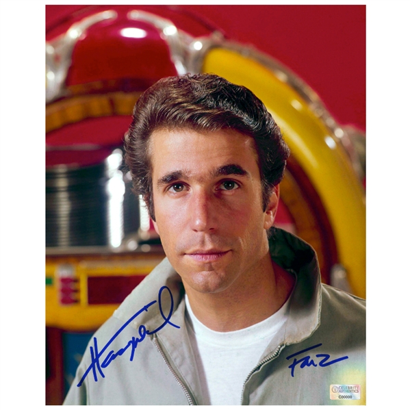 Henry Winkler Autographed Happy Days 8x10 Jukebox Photo