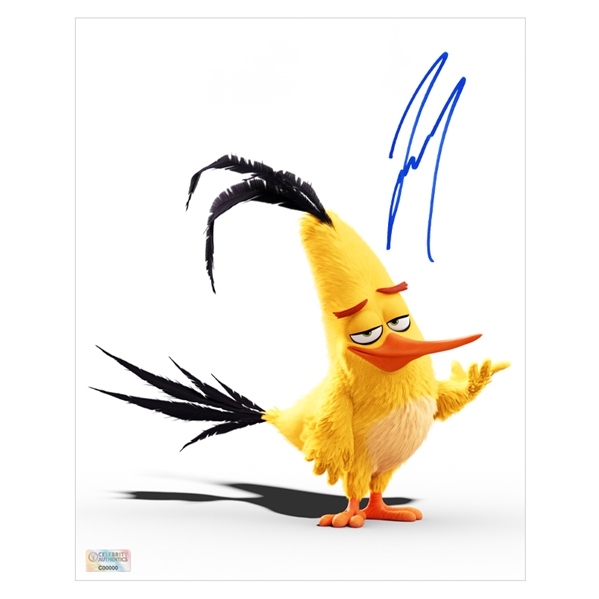 Josh Gad Autographed Angry Birds Chuck What If 8x10 Photo