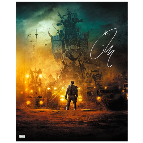 Tom Hardy Autographed 2015 Mad Max: Fury Road 16x20 Photo